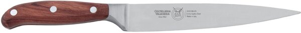 Flexible Forged Filleting Knife 18 cm Blade Essential for Fish Filleting in W.Nr.1.4116 Steel, Ash Wood Handle - Forgiati