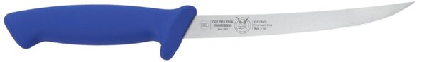 Professional Knife with Protected Handle, Curved Filleting, 20 cm, Germicidal Treatment, Dishwasher Safe - Ristorazione
