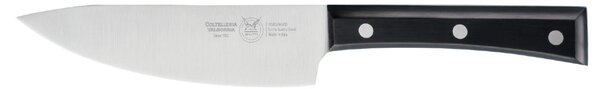 Kitchen Knife 16 cm, Black Colour, Black Acetal Resin Handle