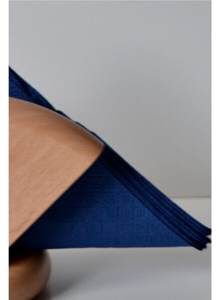 Handmade VELA Linden Wood Napkin Holder 10xh9.5 cm, Natural Colour, Crafted in Bergamo, Italy