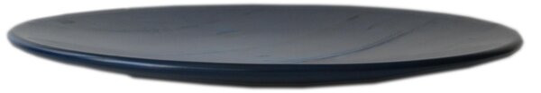 Alder Wood Centrepiece Fruit Bowl, 40xh 3.5 cm, Blue Colour