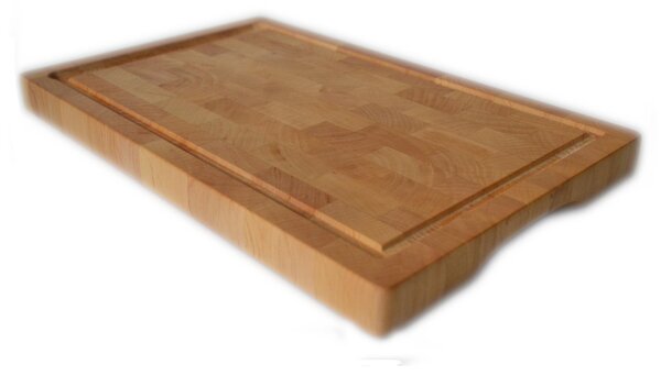 Rectangular Alder Wood Roasting Board 40x26xh2.8 cm Natural Wood Colour Not Dishwasher Safe