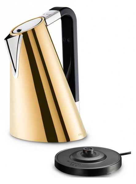 VERA EASY Electronic Kettle Stops at Boiling Point, Dimensions 22x8xh32 cm - 1.7 L, PVD Gold Polished Finish