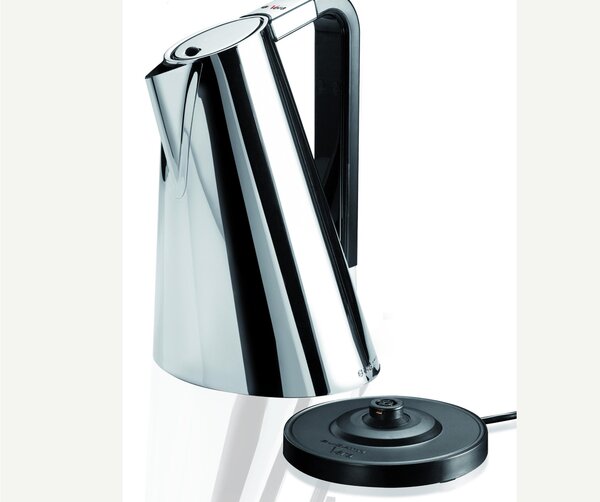 Electric Kettle, VERA EASY stops when boiling is reached Size 22x8xh32 cm- Lt 1.7 polished stainless steel colour