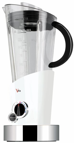 Vela Evolution Electronic Blender Dimensions 22x17x42 cm - Weight 3 kg 1.5 LT 500 WATT 4 SPEEDS White Night Colour