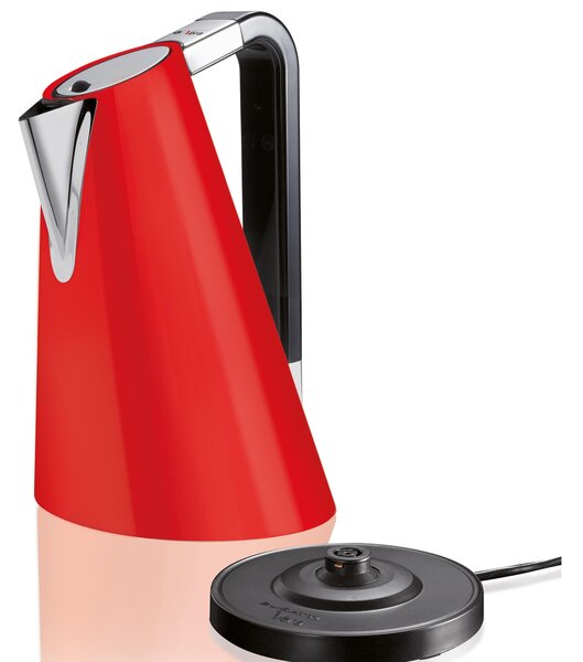 VERA EASY Electric Kettle, Stops at Boiling Point, Dimensions 22x8xh32 cm - 1.7 Lt, Red Colour