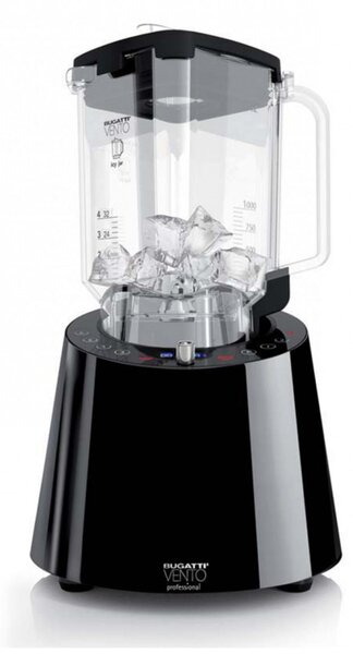 Professional Power Blender VENTO 25xh51 cm - weight 4.2 kg 2.0 Lt capacity 1000 WATT 60 SPEEDS 7 functions black colour