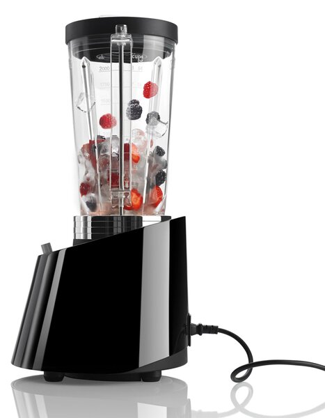 Professional Power Blender 25xh51 cm - Weight 3.9 kg, 2.0 Lt Capacity, 1000 WATT, 60 Speeds, 7 Functions, Black Colour