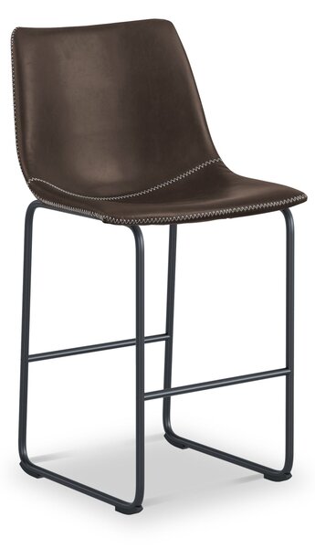 Torcello bar stool discount grey pu leather