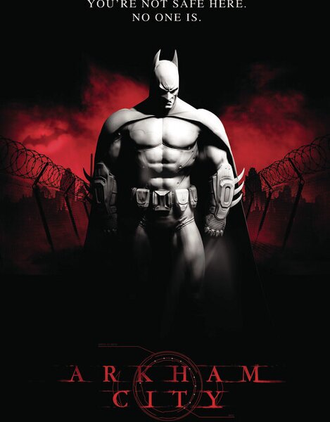 Art Poster Batman Arkham City, (26.7 x 40 cm)