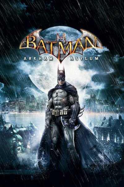 Art Poster Batman Arkham Asylum, (26.7 x 40 cm)