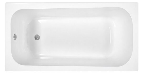 Built-in acrylic bathtub Rea Gloria 130