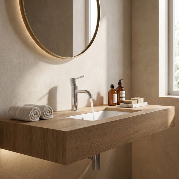 Bathroom faucet Rea Venti Chrome Low