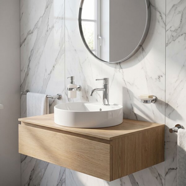 Bathroom faucet Rea Venti Chrome Low