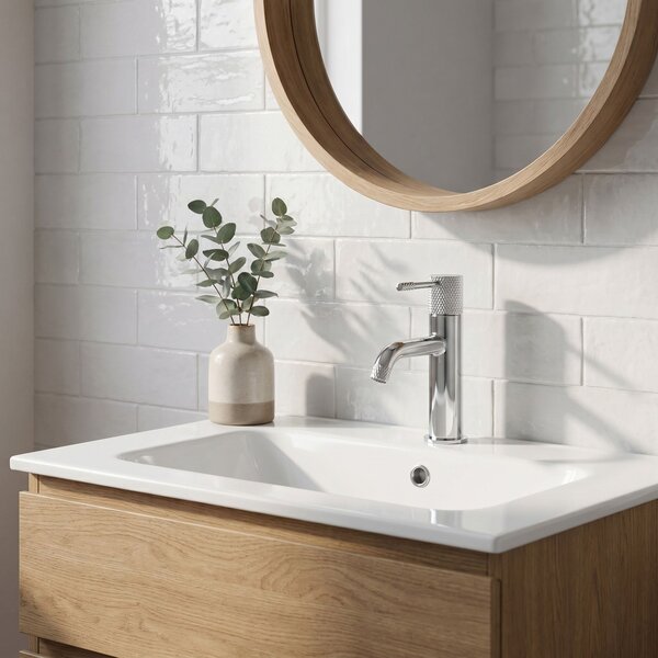 Bathroom faucet Rea Venti Chrome Low