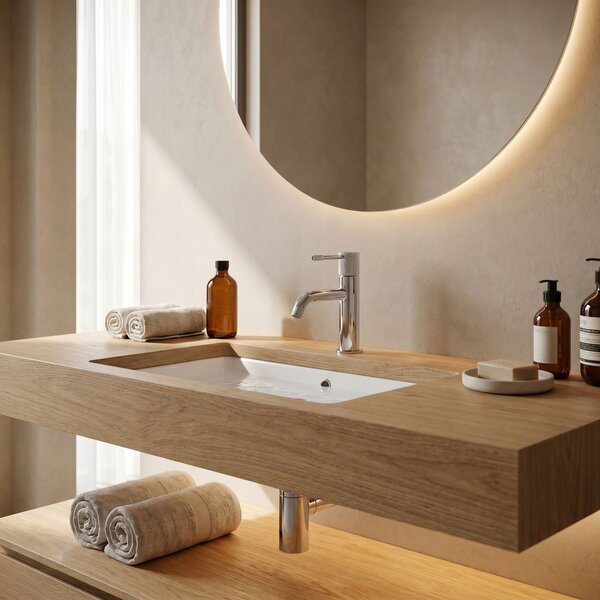 Bathroom faucet Rea Venti Chrome Low