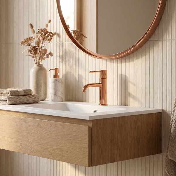 Bathroom faucet Rea Venti Copper Low