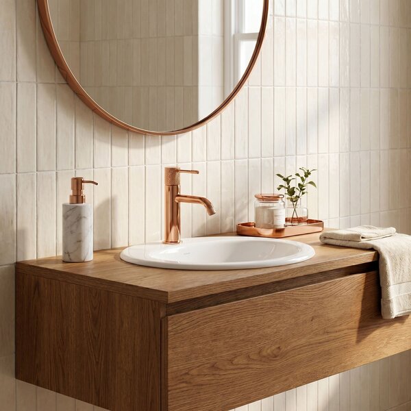 Bathroom faucet Rea Venti Copper Low