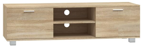 TV Cabinet Sonoma Oak 140x40.5x35 cm Engineered Wood