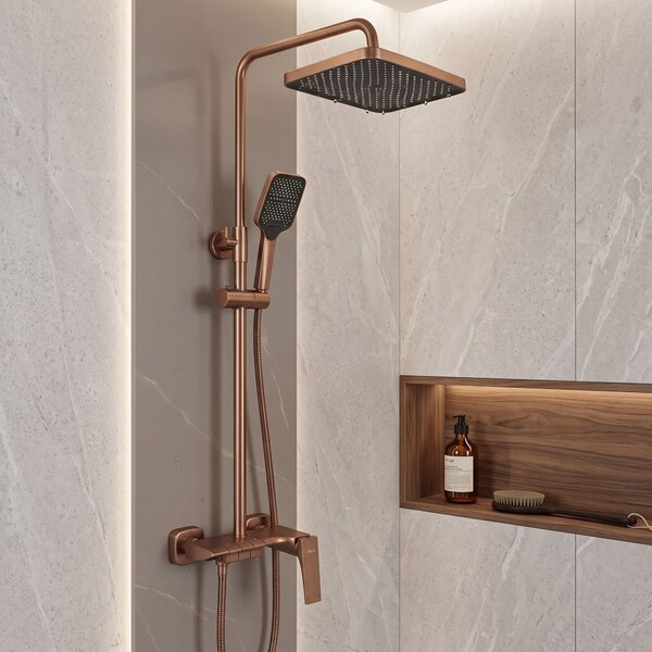 Shower set PREMIUM REA JOE Brush Copper
