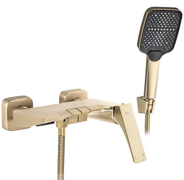 Bath faucet PREMIUM REA Joe Brush Gold
