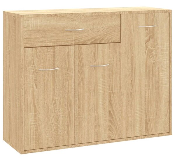 Sideboard Sonoma Oak 88x30x70 cm Engineered Wood