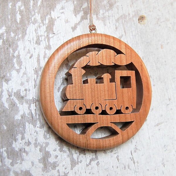 Wooden Steam Train