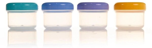Baby plus Milk and Food Storage Container 4 pcs 180ml