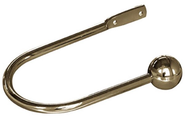 Ball / Vista Hold Back Antique Brass