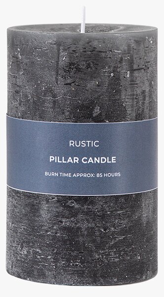 Country pillar Candle in Slate Small