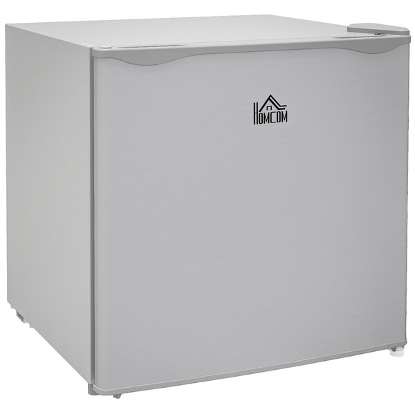 HOMCOM 35L Mini Freezer with Adjustable Temperature -24℃ to -14℃, Compact Freezer for Home, Grey Aosom UK