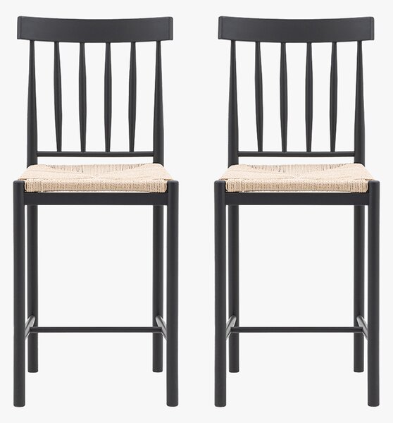 Harvest Bar Stool in Meteor - Set of 2