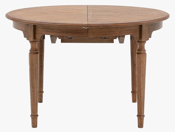 Chateau Extendable Round Dining Table in Natural