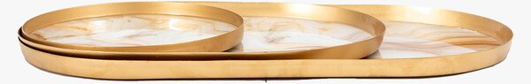 Show Off Marbled Tray - Set of 3