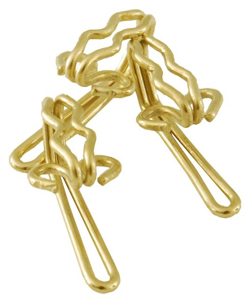 Curtain Hooks (Pk 30) Brass
