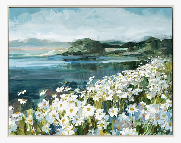 Daisy Cove Framed Canvas Wall Art