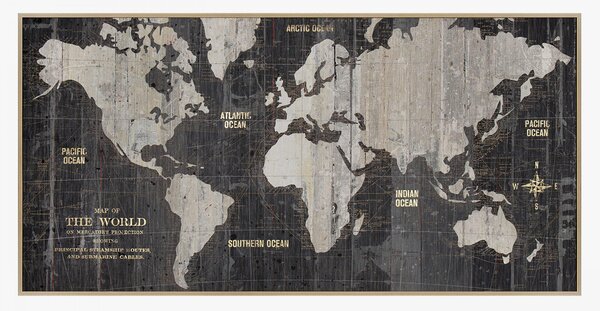 Explorer Framed Canvas Wall Art