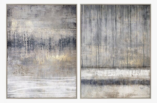 Stormy Duo Framed Canvas Wall Art