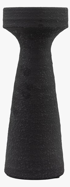 Ember Pillar Candleholder in Black