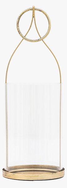 Lumos Antique in Gold Lantern, Small
