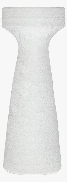 Ember Pillar Candleholder in White