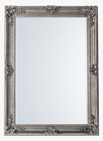 Clarissa Wall Mirror in Silver