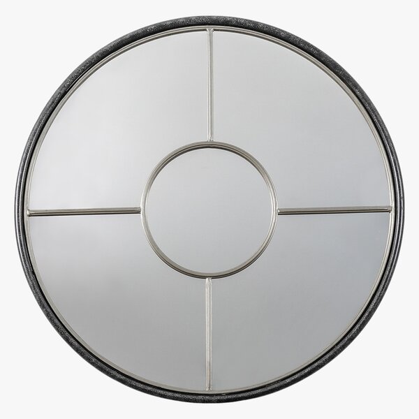 Portal Mirror in Silver, Large