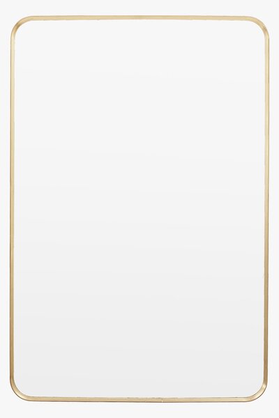 Glimpse Rectangle Mirror in Gold