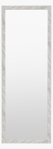 Verona Marbled Leaner Mirror in White