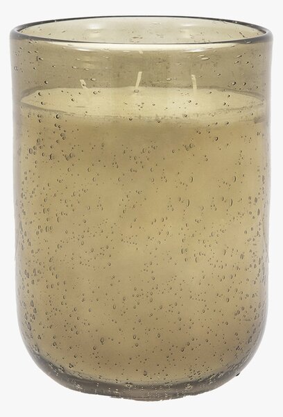 Ambience Glass Candle in Green Sandalwood and Cedarwood, Large