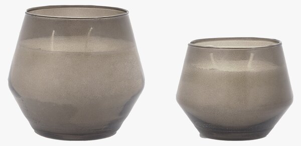 Ambience Candle in Smoke Black Tea and Bergamot, Set of 2
