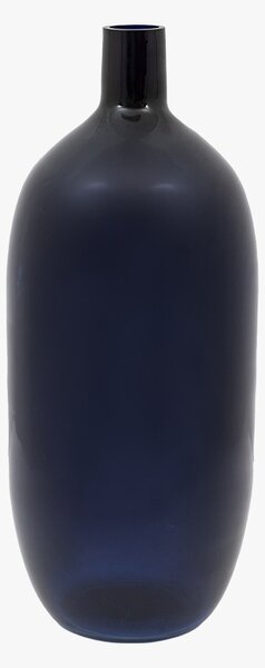 Vitra Glass Bottle Vase in Ink, Large