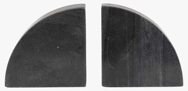 Verona Marble Bookends in Stone, Set of 2