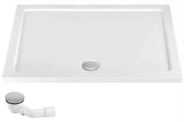 Shower tray Rea Savoy White 80x100